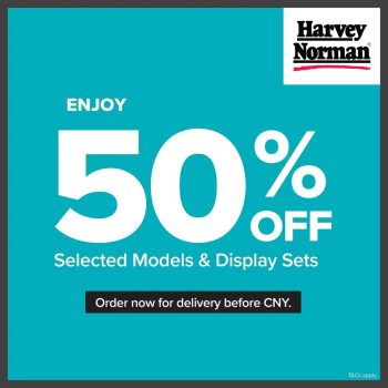 Harvey-Norman-50-off-Promo-350x350 26 Dec 2022 Onward: Harvey Norman 50% off Promo