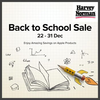 Harvey-Norman-Back-to-School-Sale-350x350 22-31 Dec 2022: Harvey Norman Back to School Sale