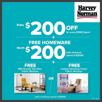 Harvey-Norman-Furniture-Sale-350x350 23 Dec 2022 Onward: Harvey Norman Furniture Sale