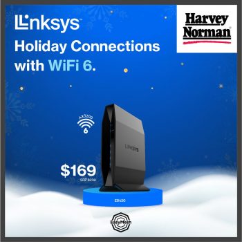 Harvey-Norman-Linksys-Routers-Systems-Deal-1-350x350 8 Dec 2022 Onward: Harvey Norman Linksys’ Routers & Systems Deal