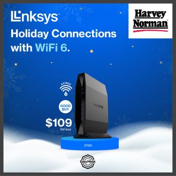 Harvey-Norman-Linksys-Routers-Systems-Deal-350x350 8 Dec 2022 Onward: Harvey Norman Linksys’ Routers & Systems Deal