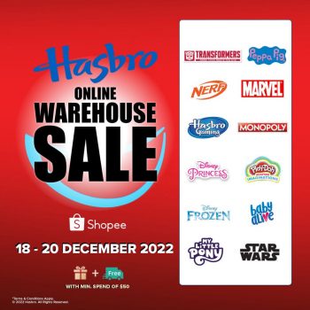 Hasbro-Online-Warehouse-Sale-350x350 18-20 Dec 2022: Hasbro Online Warehouse Sale