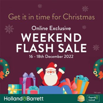 Holland-Barrett-Weekend-Flash-Sale-350x350 16-18 Dec 2022: Holland & Barrett Weekend Flash Sale