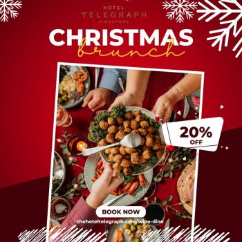 Hotel-Telegraph-Christmas-Brunch-Deal-350x350 25 Dec 2022: Hotel Telegraph Christmas Brunch Deal