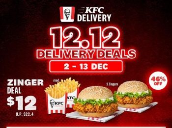 KFC-Delivery-12.12-Promotion-350x261 2-13 Dec 2022: KFC Delivery 12.12 Promotion