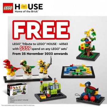 LEGO-Free-Tribute-To-LEGO-House-Promotion-350x350 Now till 31 Dec 2022: LEGO Free Tribute To LEGO House Promotion