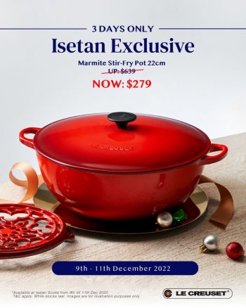 Le-Creuset-Special-Deal-on-Isetan-1-350x438 9-11 Dec 2022: Le Creuset Special Deal on Isetan