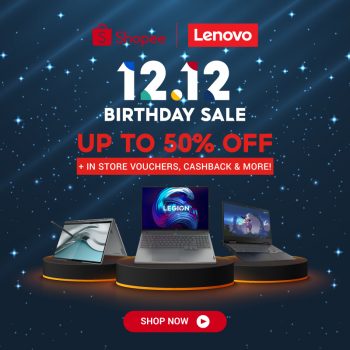 Lenovo-12.12-Birthday-Sale-on-Shopee-350x350 8 Dec 2022 Onward: Lenovo 12.12 Birthday Sale on Shopee