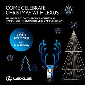 Lexus-Christmas-Promo-350x350 17-18 Dec 2022: Lexus Christmas Promo