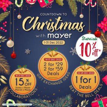 Mayer-Countdown-To-Christmas-Promotion-350x350 1-31 Dec 2022: Mayer Countdown To Christmas Promotion