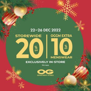 OG-Merry-Christmas-Sale-350x350 22-26 Dec 2022: OG Merry Christmas Sale
