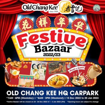 Old-Chang-Kee-Festive-Bazaar-350x350 15 Dec 2022-15 Jan 2023: Old Chang Kee Festive Bazaar