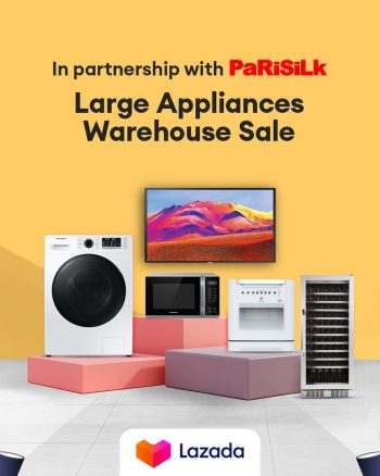 Parisilk-Large-Appliances-Warehouse-Sale-on-Lazada-350x438 Now till 31 Jan 2023: Parisilk Large Appliances Warehouse Sale with Lazada