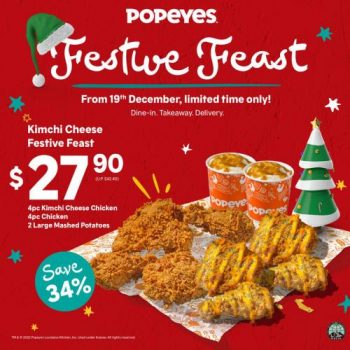 Popeyes-Christmas-Festive-Feast-Promotion-1-350x350 20 Dec 2022 Onward: Popeyes Christmas Festive Feast Promotion
