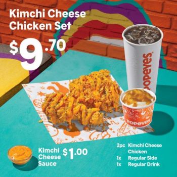 Popeyes-Kimchi-Cheese-Collection-Promotion-2-350x350 16 Dec 2022 Onward: Popeyes Kimchi Cheese Collection Promotion