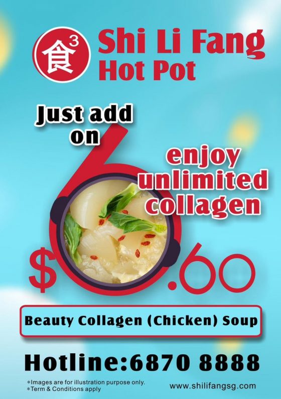13 Dec 2022 Onward SHI LI FANG Hot Pot Unlimited Collagen Promo SG