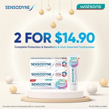 Sensodyne-Special-Promo-at-Watsons-350x350 13 Dec 2022 Onward: Sensodyne Special Promo at Watsons