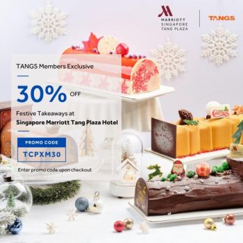 Singapore-Marriott-Tangs-Members-30-OFF-Festive-Takeaway-Promotion-350x350 Now till 25 Dec 2022: Singapore Marriott Tangs Members 30% OFF Festive Takeaway Promotion