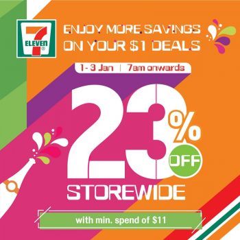 7-Eleven-Storewide-Promotion-350x350 1-3 Jan 2023: 7-Eleven Storewide Promotion