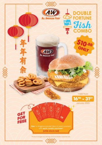 AW-CNY-Double-Fortune-Fish-Combo-for-10.80-Promotion-350x495 16-31 Jan 2023: A&W CNY Double Fortune Fish Combo for $10.80 Promotion