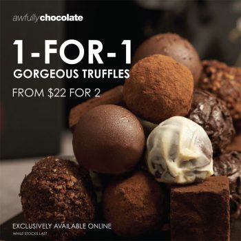 Awfully-Chocolate-1-for-1-Promo-350x350 Now till 31 Jan 2023: Awfully Chocolate 1 for 1 Promo