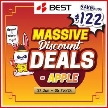 BEST-Denki-Apple-Massive-Deals-350x350 27 Jan-6 Feb 2023: BEST Denki Apple Massive Deals