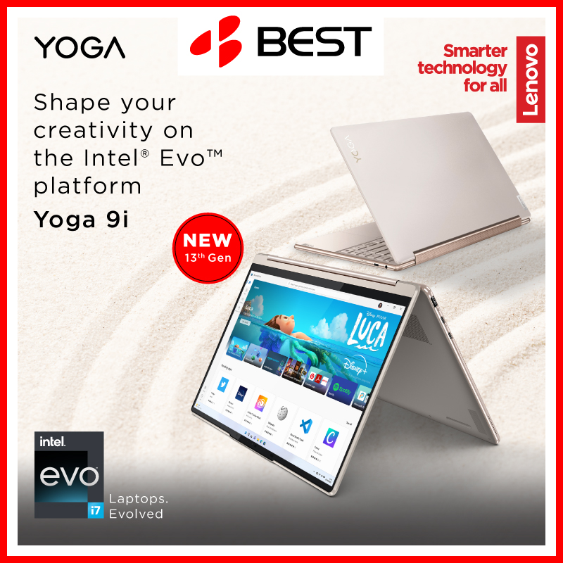 Now till 31 Jan 2023: BEST Denki Lenovo Yoga 9i Promo -  