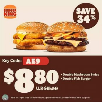 Burger-King-Singapore-Coupon-Promotion-5-350x350 Now till 3 Apr 2023: Burger King Singapore Coupon Promotion! 1-for-1 & 50% OFF!