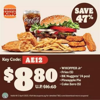 Burger-King-Singapore-Coupon-Promotion-7-350x350 Now till 3 Apr 2023: Burger King Singapore Coupon Promotion! 1-for-1 & 50% OFF!