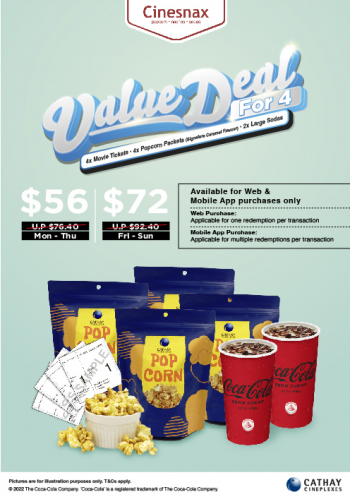 Cathay-Cineplexes-Value-Deal-For-4-350x499 27 Jan 2023 Onward: Cathay Cineplexes Value Deal For 4