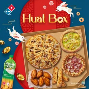 Dominos-Pizza-CNY-Huat-Box-Promotion-350x350 19 Jan 2023 Onward: Domino's Pizza CNY Huat Box Promotion