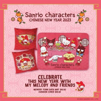 Eurotex-Sanrio-collection-Promo-350x350 6 Jan 2023 Onward: Eurotex Sanrio collection Promo