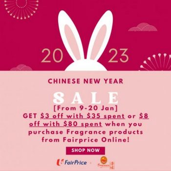 FairPrice-Fragrance-Chinese-New-Year-Sale-350x350 9-20 Jan 2023: FairPrice Fragrance Chinese New Year Sale