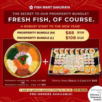 Fish-Mart-Sakuraya-Chinese-New-Year-Deal-350x350 9 Jan 2023 Onward: Fish Mart Sakuraya Chinese New Year Deal