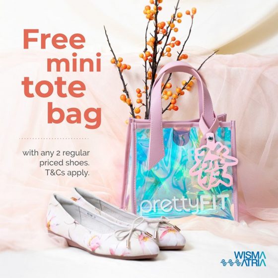 Now till 22 Jan 2023: Free mini tote bag at Wisma Atria - SG
