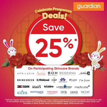 Guardian-25-off-Promo-350x350 27 Jan 2023 Onward: Guardian 25% off Promo