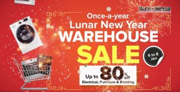 Harvey-Norman-Lunar-New-Year-Warehouse-Sale-350x179 6-8 Jan 2023: Harvey Norman Lunar New Year Warehouse Sale
