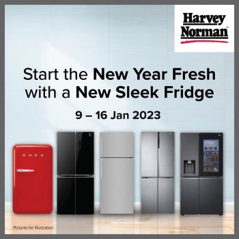 Harvey-Norman-New-Fridge-Promo-350x350 Now till 16 Jan 2023: Harvey Norman New Fridge Promo