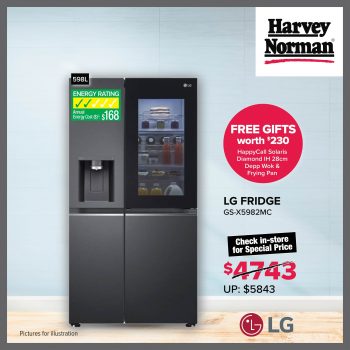 Harvey-Norman-New-Fridge-Promo-4-350x350 Now till 16 Jan 2023: Harvey Norman New Fridge Promo