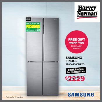 Harvey-Norman-New-Fridge-Promo-5-350x350 Now till 16 Jan 2023: Harvey Norman New Fridge Promo