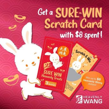 Heavenly-Wang-SURE-WIN-Scratch-Card-Contest-350x350 Now till 5 Feb 2023: Heavenly Wang SURE-WIN Scratch Card Contest