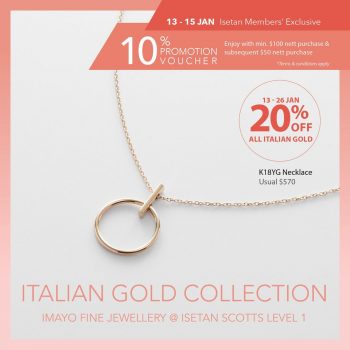 Imayo-Fine-Jewellery-Special-Deal-at-Isetan-350x350 13-26 Jan 2023: Imayo Fine Jewellery Special Deal at Isetan