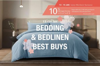 Isetan-CNY-Bedding-Bedlinen-Best-Buys-350x233 13-26 Jan 2023: Isetan CNY Bedding & Bedlinen Best Buys