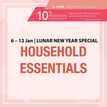 Isetan-Household-Essentials-Deal-350x350 6-12 Jan 2023: Isetan Household Essentials Deal