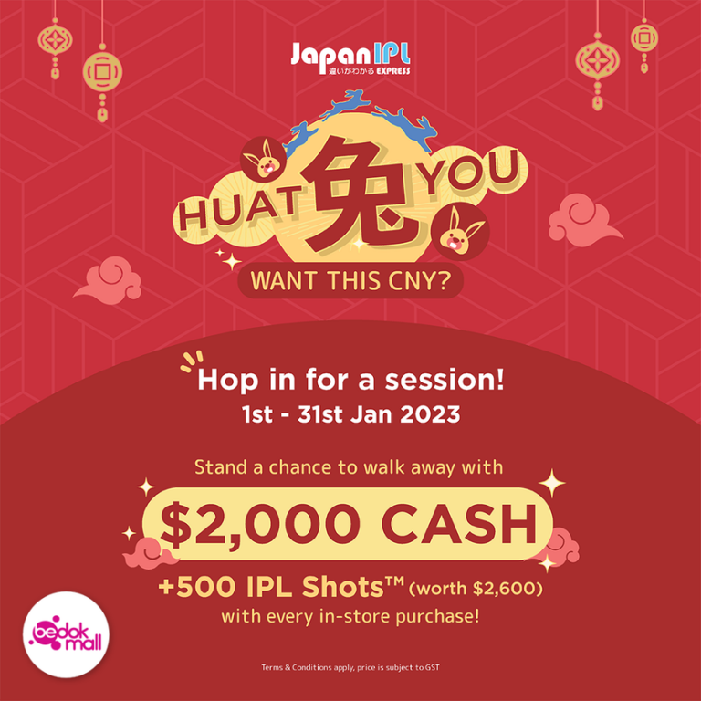 1-31 Jan 2023: Japan IPL Express CNY Giveaway at Bedok Mall - SG