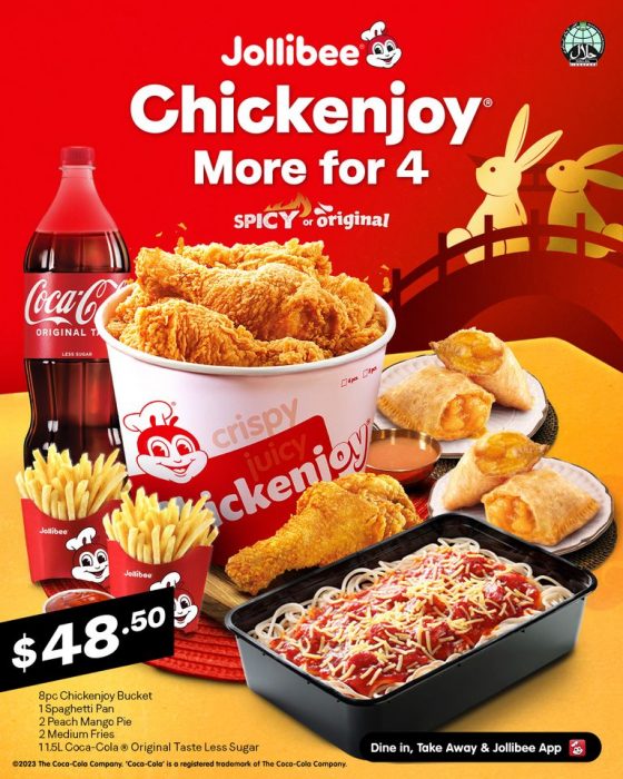 20 Jan 2023 Onward: Jollibee Chickenjoy Bundle Deal - SG ...