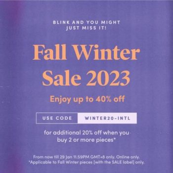 Love-Bonito-Fall-Winter-Sale-350x350 Now till 29 Jan 2023: Love, Bonito Fall Winter Sale