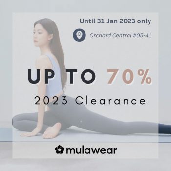 Mulawear-Clearance-Sale-350x350 Now till 31 Jan 2023: Mulawear Clearance Sale
