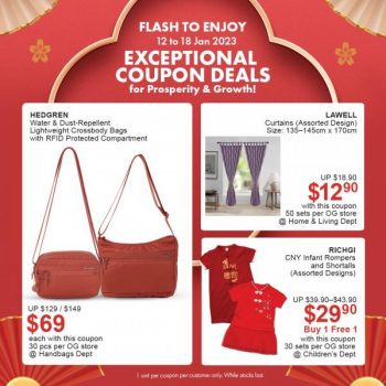 OG-CNY-Exceptional-Coupon-Deals-Promotion-350x350 Now till 18 Jan 2023: OG CNY Exceptional Coupon Deals Promotion