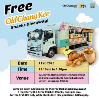 Old-Chang-Kee-Free-Snacks-Giveaway-Promotion-350x350 1 Feb 2023: Old Chang Kee Free Snacks Giveaway Promotion